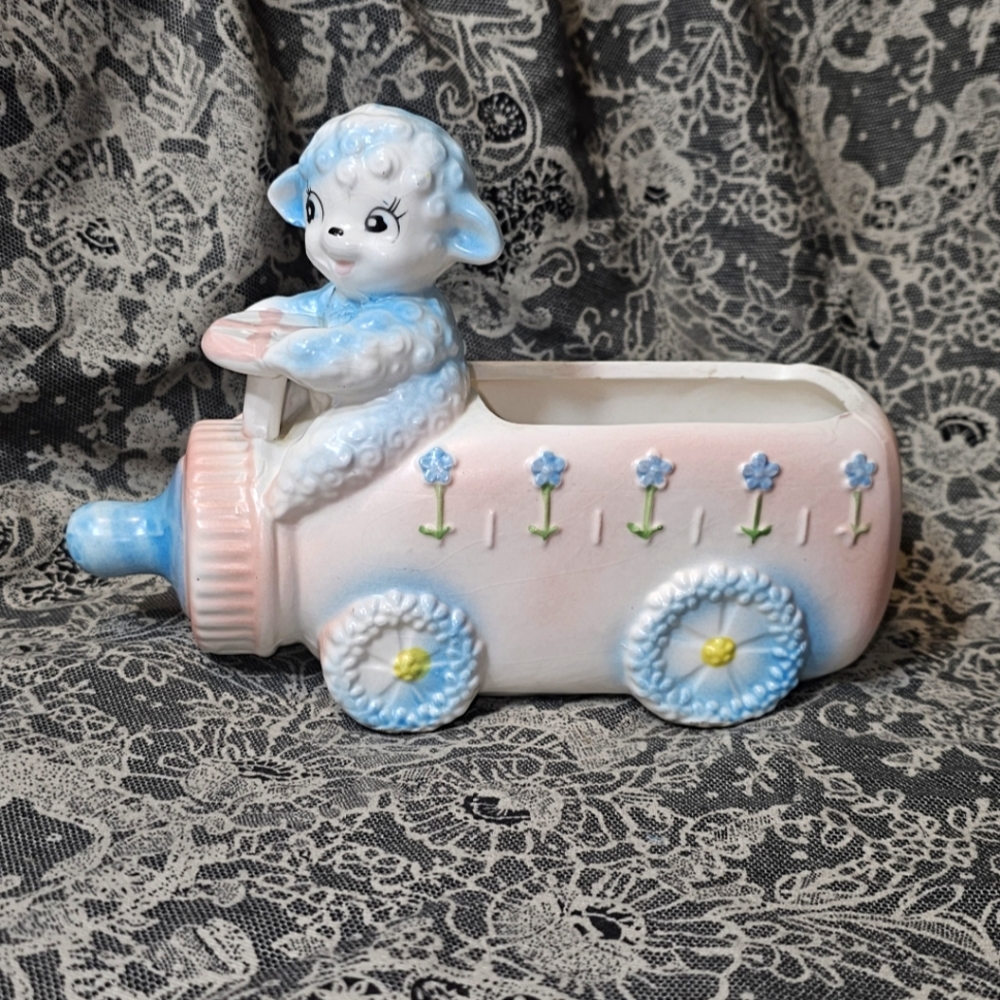 HTF Inarco Japanese Planter e-3031 Baby Bottle